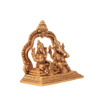 Pure Brass Ganesha Lakshmi Combined Idol - Divine Prosperity Murti | Jaipurio